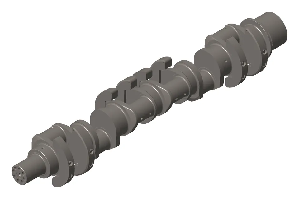 High Quality Crankshaft 3648630 /3648638 K38 KTA38 Crankshaft K50 Crankshaft For Cummins Diesel Engine